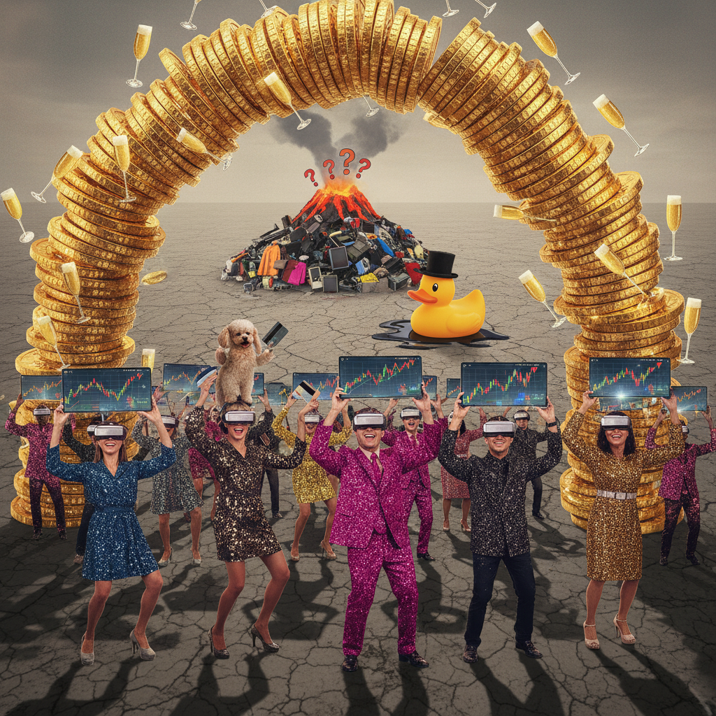 Fauxios Exclusive: The 'Jazz Age' Revisited – As Opulence Meets Microbes and Ill-Fitting Futures