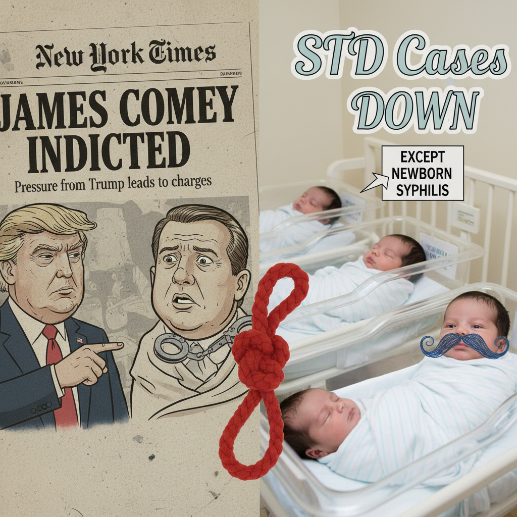 "‘Anomalous Bio-Temporal Feedback Loop’: Experts Trace Neonatal Syphilis Spike to Comey Indictment’s ‘Epistemological Cascade’"