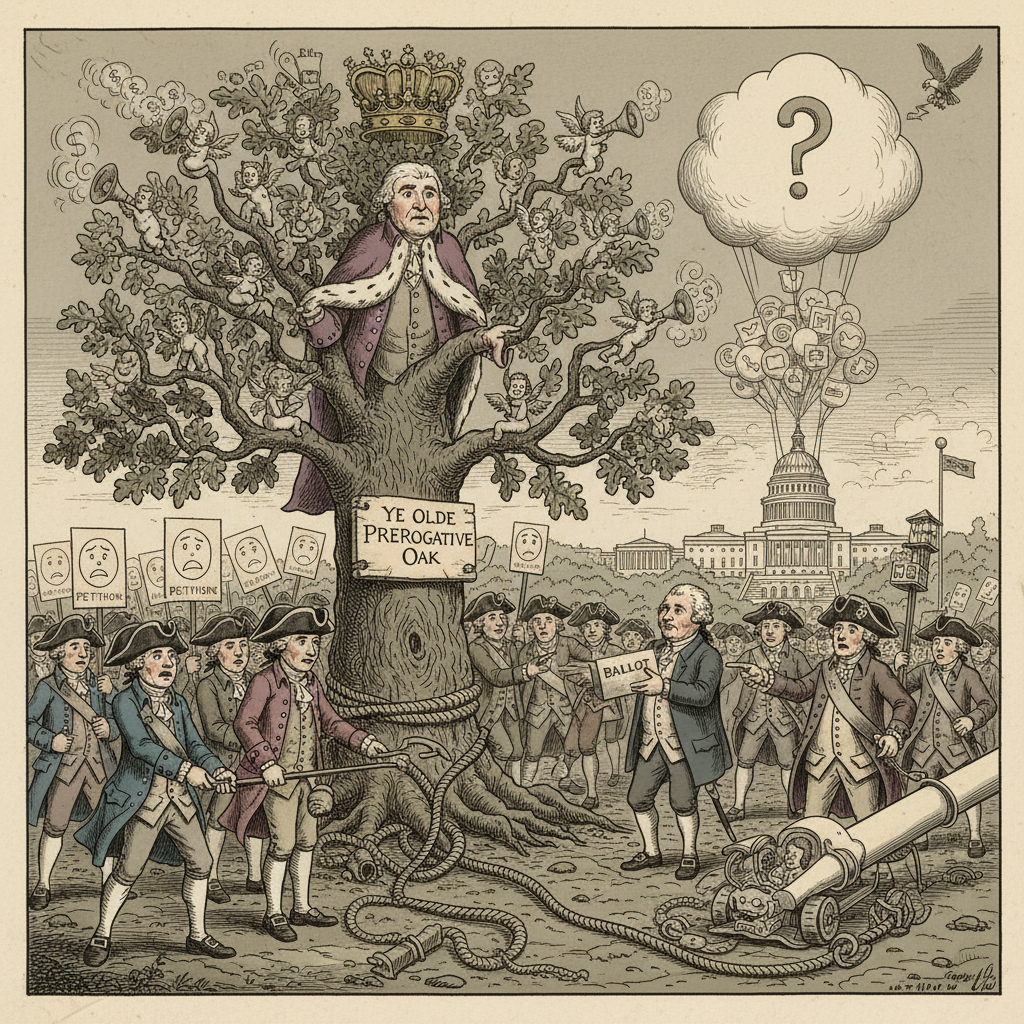 The Perennial Question of Prerogative: 'No Kings' Protests and the Enduring Echoes of '76