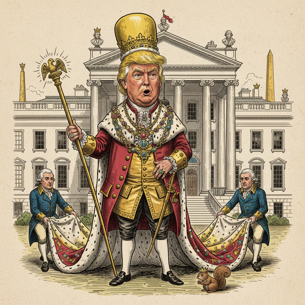 Architectural Autocracy: White House Makeover Channels Regal Precedent