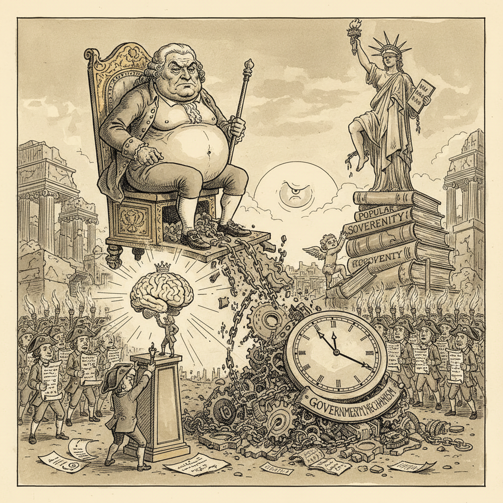 Government Stasis Attributed to Calls for Popular Sovereignty, Recalling Royal Indignation