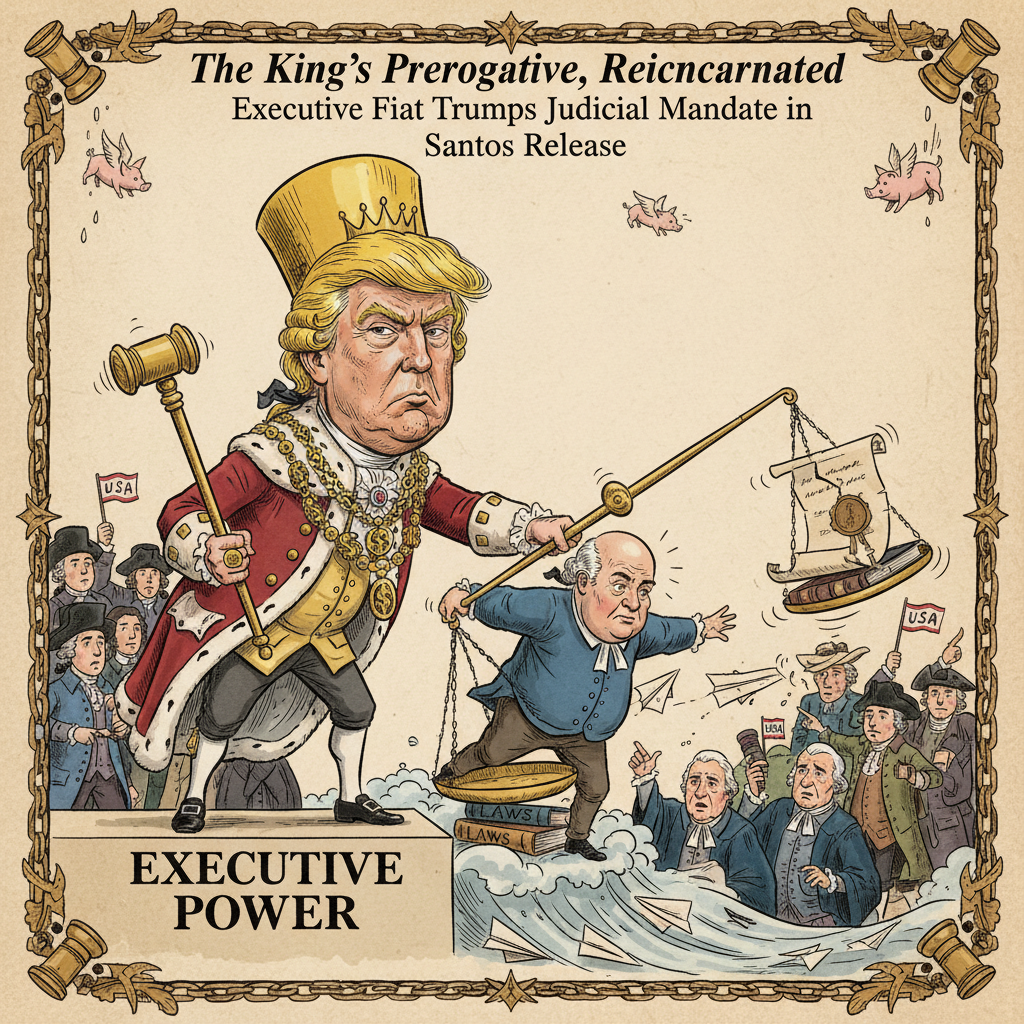 The King's Prerogative, Reincarnated: Executive Fiat Trumps Judicial Mandate in Santos Release