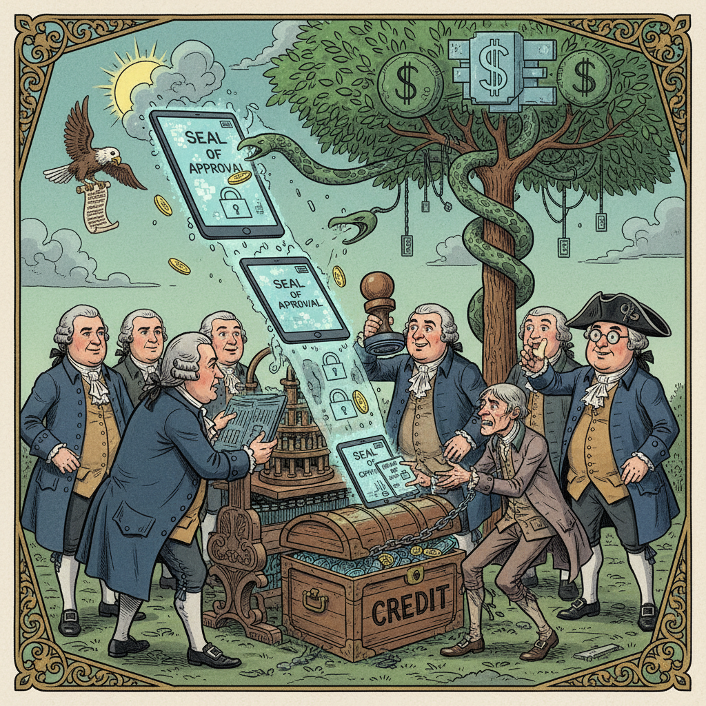 Wall Street's Latest Credit Squeeze: A New Stamp Act for the Digital Age?