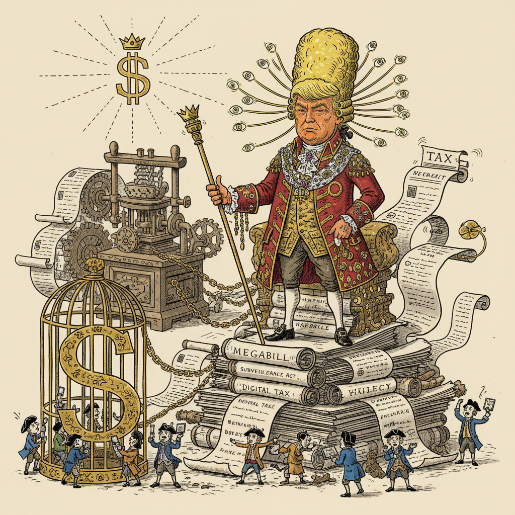 When Revenue Becomes Reign: Trump's Megabill and the Quiet Ascent of the Surveillance State