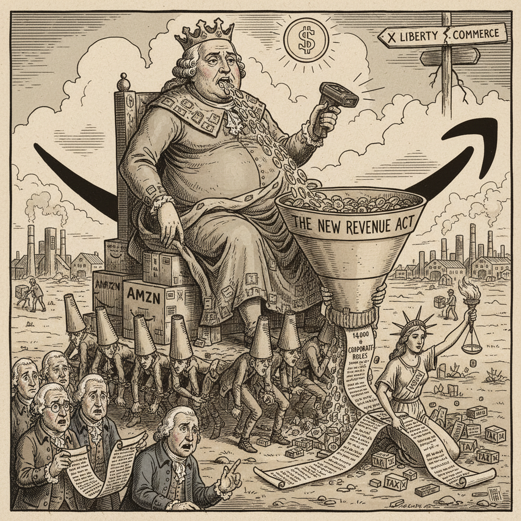 Amazon's New Revenue Act: 14,000 Corporate Roles and the Taxation of Liberty