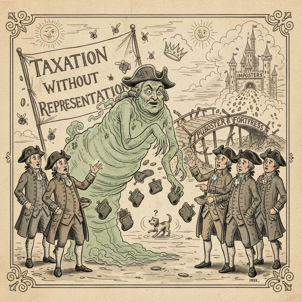 Phantom Tributes: How Imposter Scams Mirror Taxation Without Representation