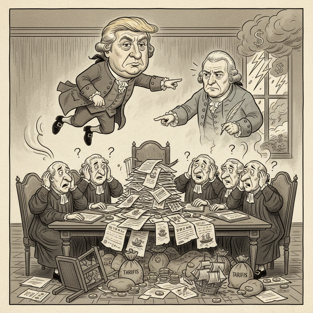 The Ghost of John Dickinson Haunts Supreme Court Tariff Deliberations