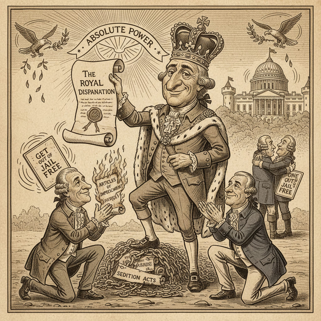 The Royal Dispensation: When Executive Prerogative Absolves Sedition