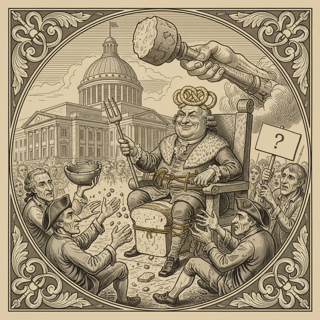 When the Crown Controls the Crumb: A Familiar Grievance Over Sustenance Echoes in Modern Courts