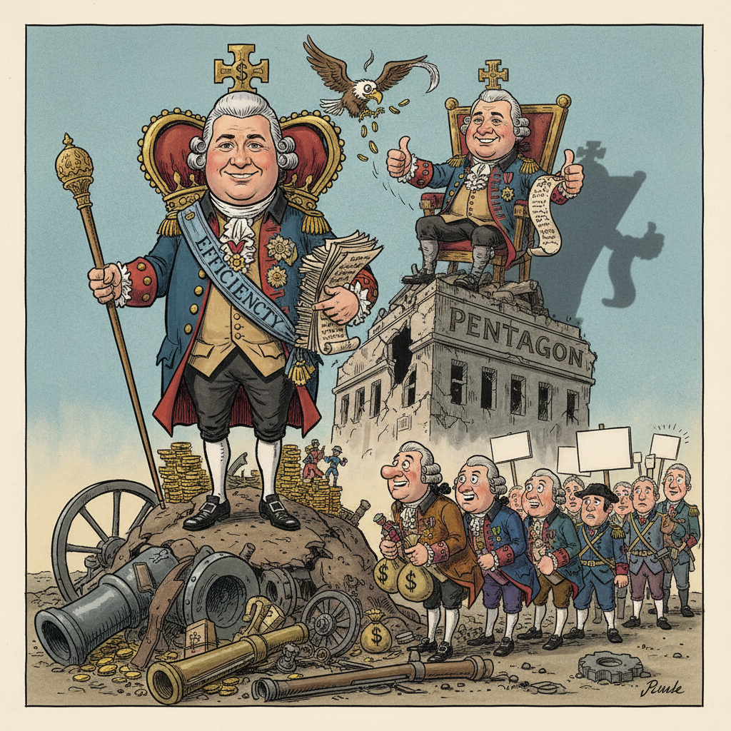 Hegseth's 'Efficiency' Measures: A Familiar Echo of Crown Prerogative in Pentagon Procurement