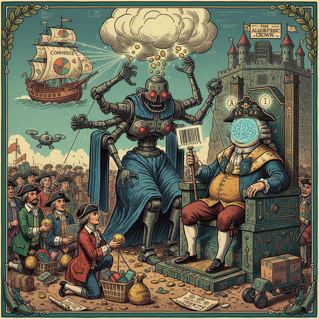 The Algorithmic Crown: How AI Transforms Commerce into a New Imperial Decree