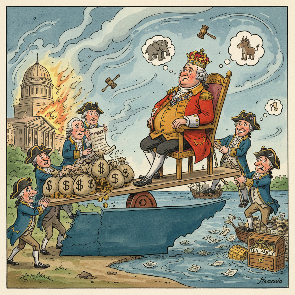 The King's Costly Mandate: Tennessee's Vote Echoes Colonial Discord