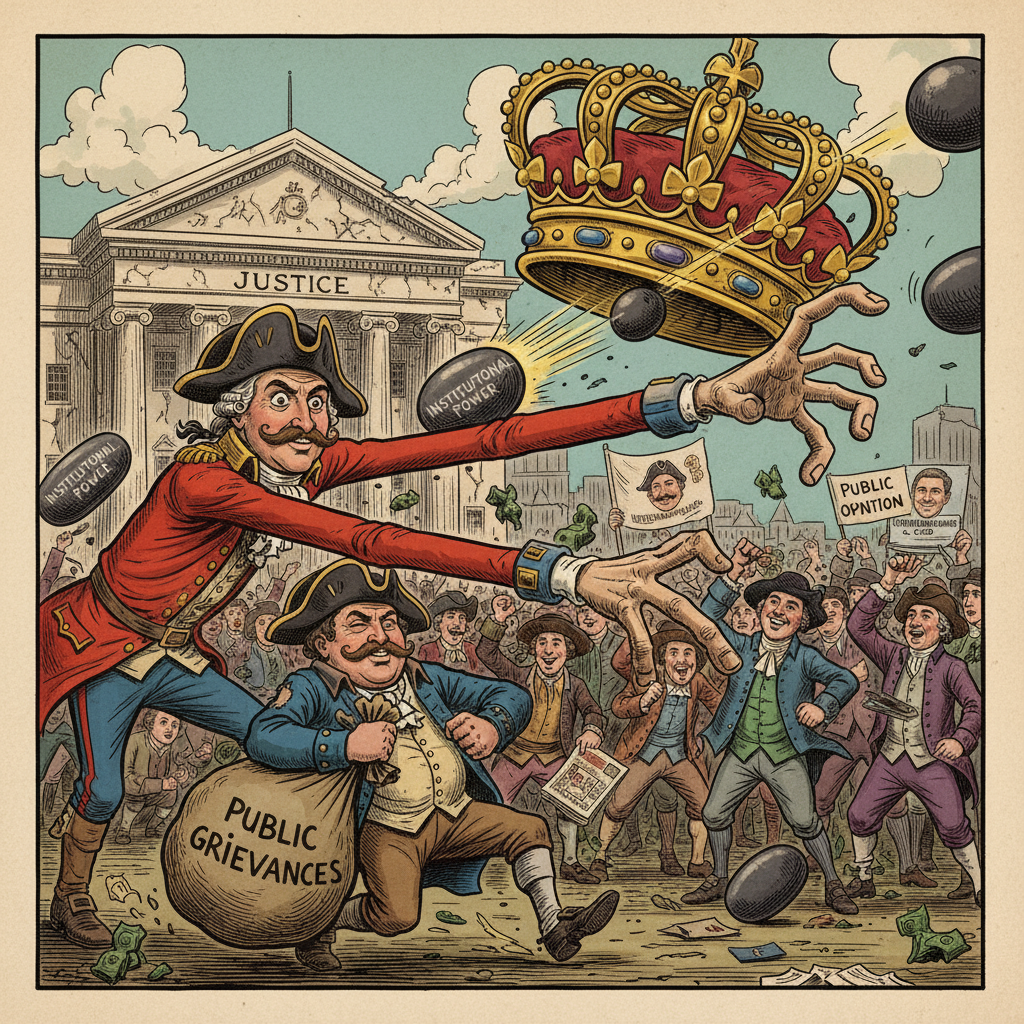 When the Crown's Long Arm Reaches: The Federal Pursuit of a 'Folk Hero' Amidst Public Grievance