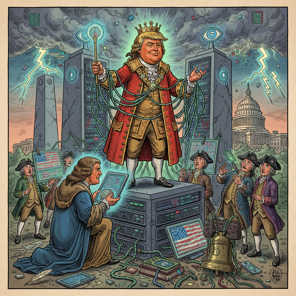 The Digital Monarchy: Trump's AI Vision and the Specter of Absolute Rule