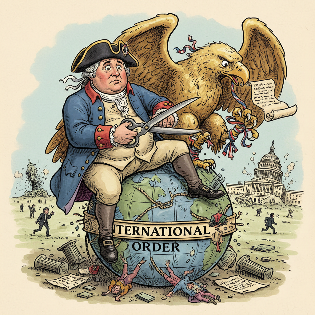 Declaration of Disengagement: The American Empire Unwinds Itself From Within