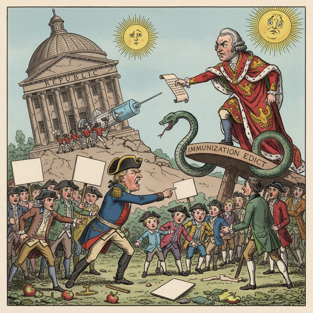The Immunization Edict: A Republic's Perilous Dance with Demagoguery