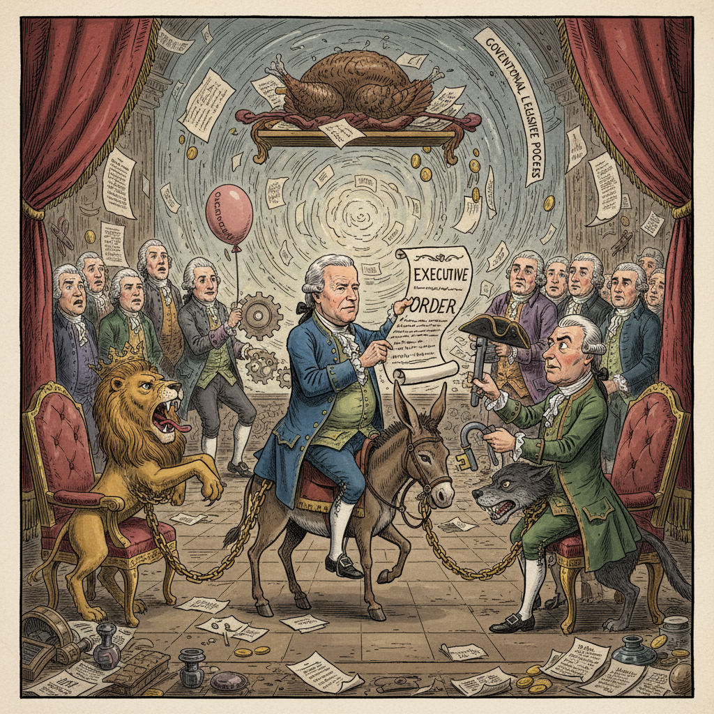 Legislation Without Full Representation: Executive Bypasses Houses of Congress in Shutdown Talks