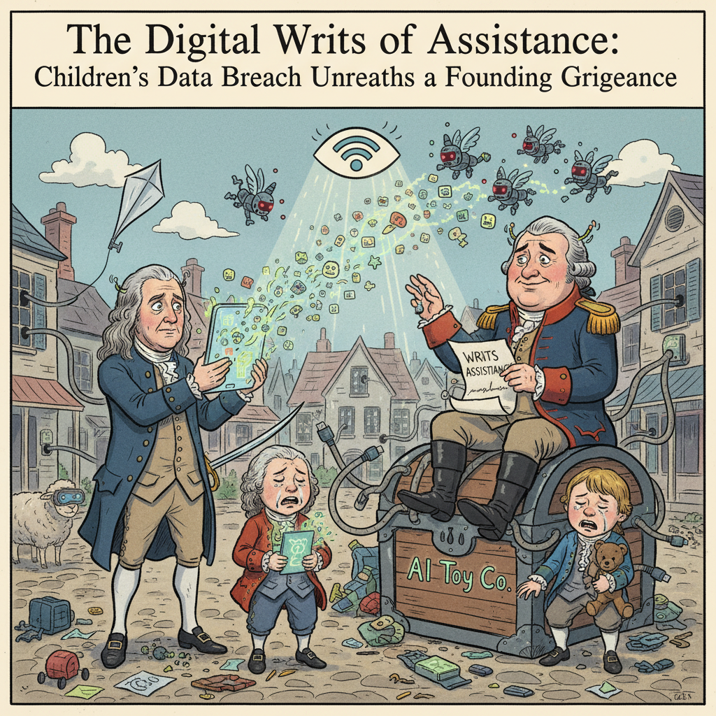 The Digital Writs of Assistance: Children's Data Breach Unearths a Founding Grievance