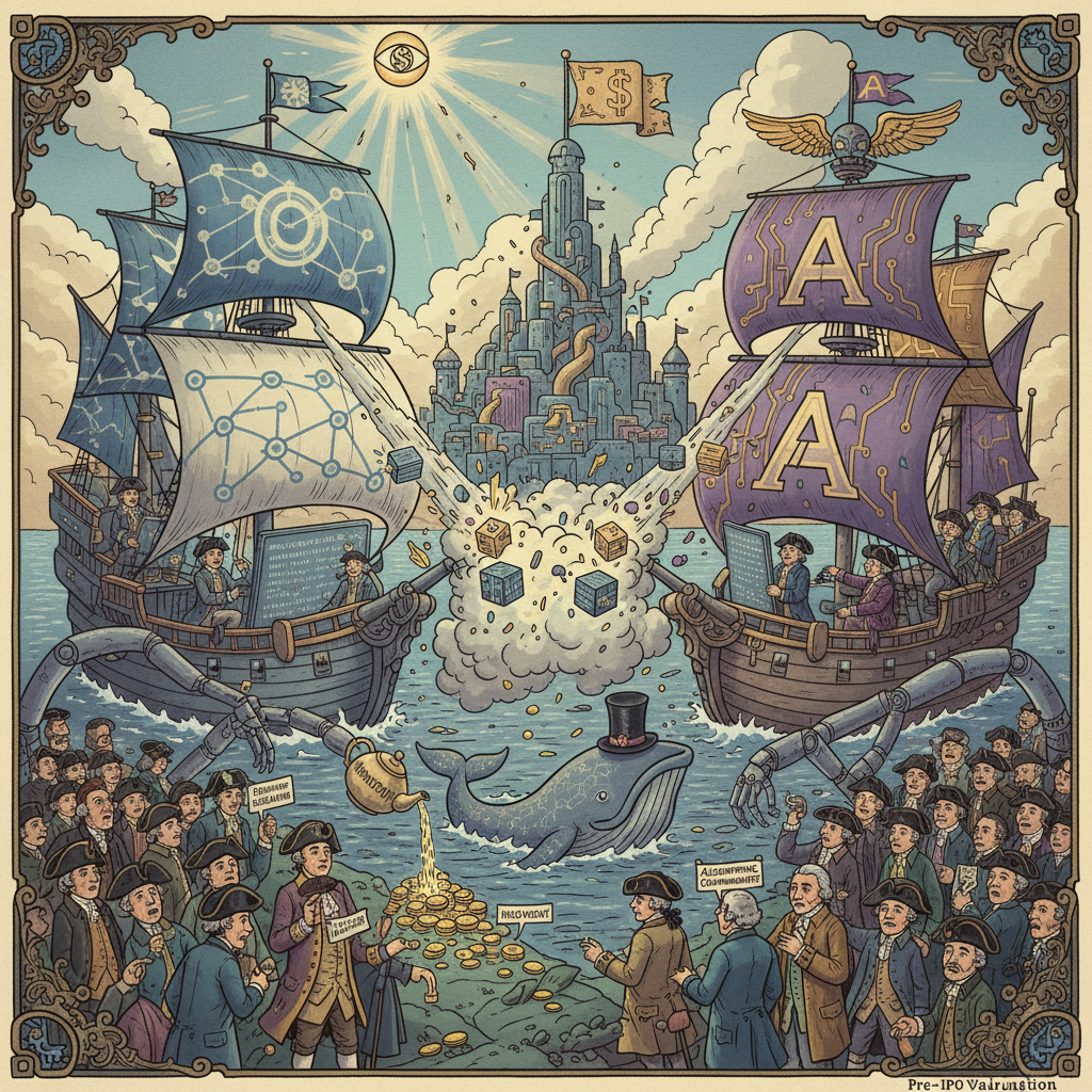 The Digital East India Company: OpenAI and Anthropic's Race to Govern the Algorithmic Commonwealth