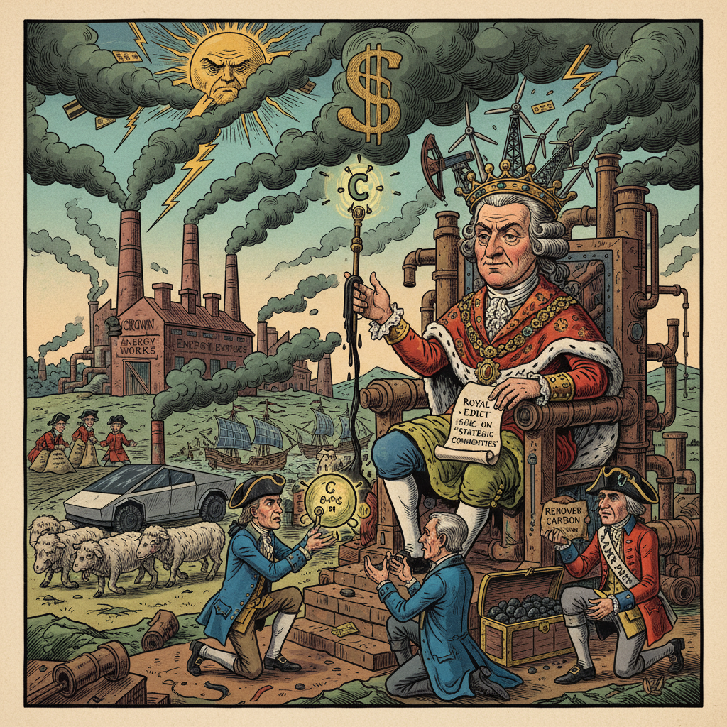 The Crown's New Carbon: How Presidential Prerogative Redefines Climate Tech as a 'Strategic Commodity'