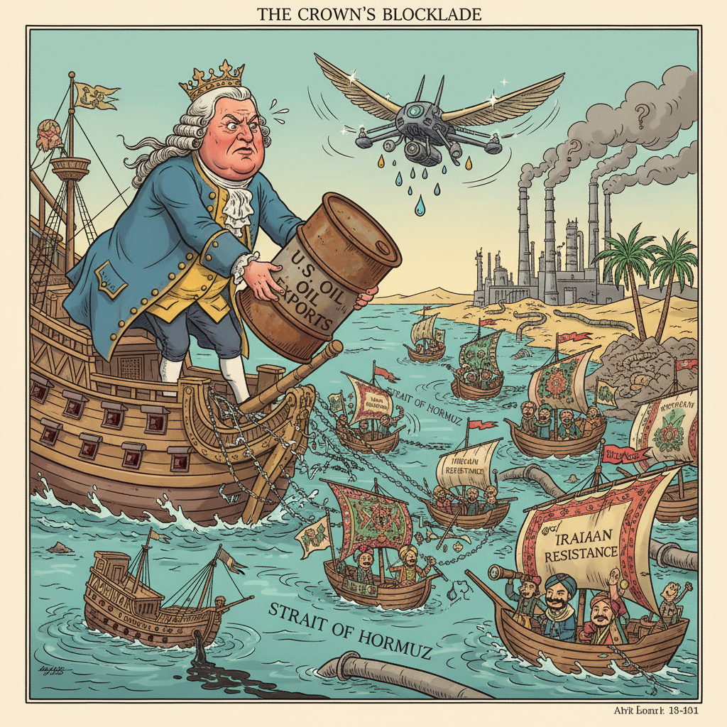 The Crown's New Blockade: American Irony in the Strait of Hormuz