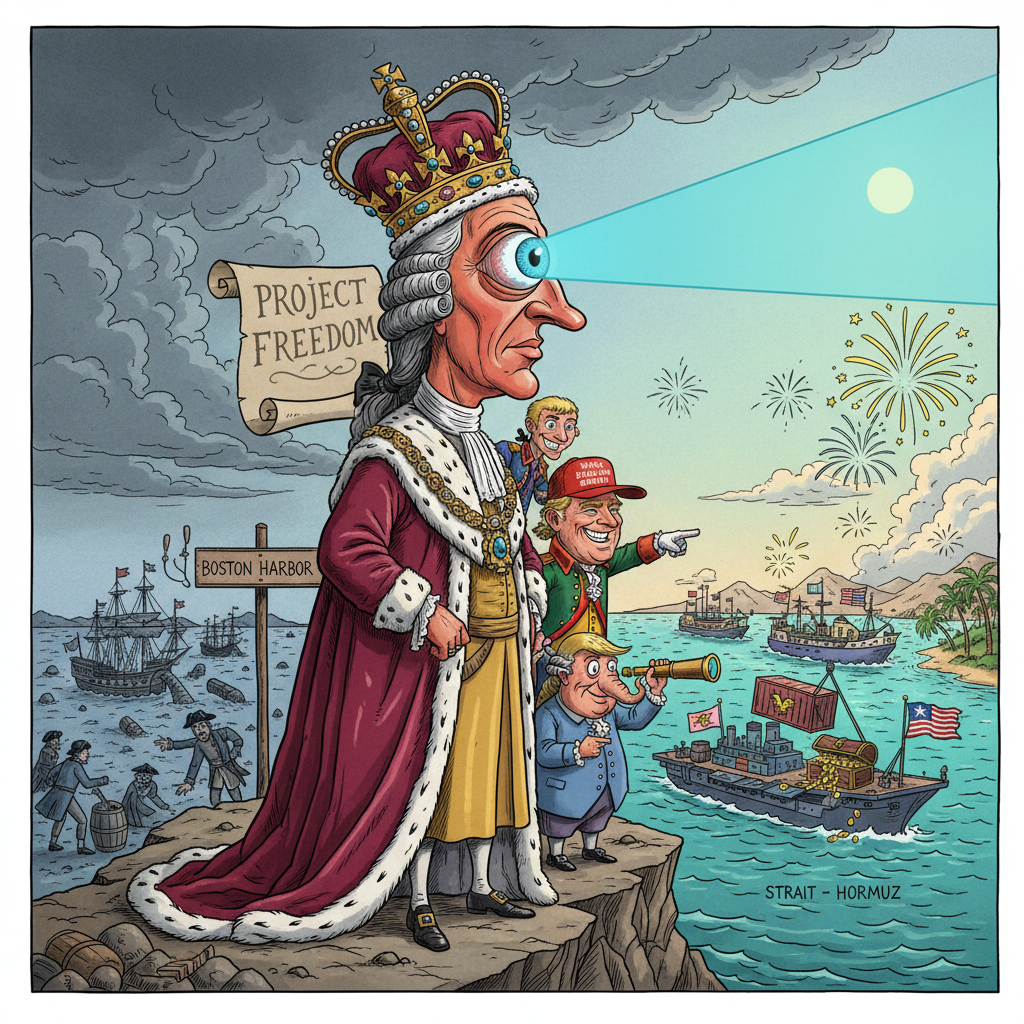 From Boston Harbor to Hormuz: The Unblinking Eye of Executive Power