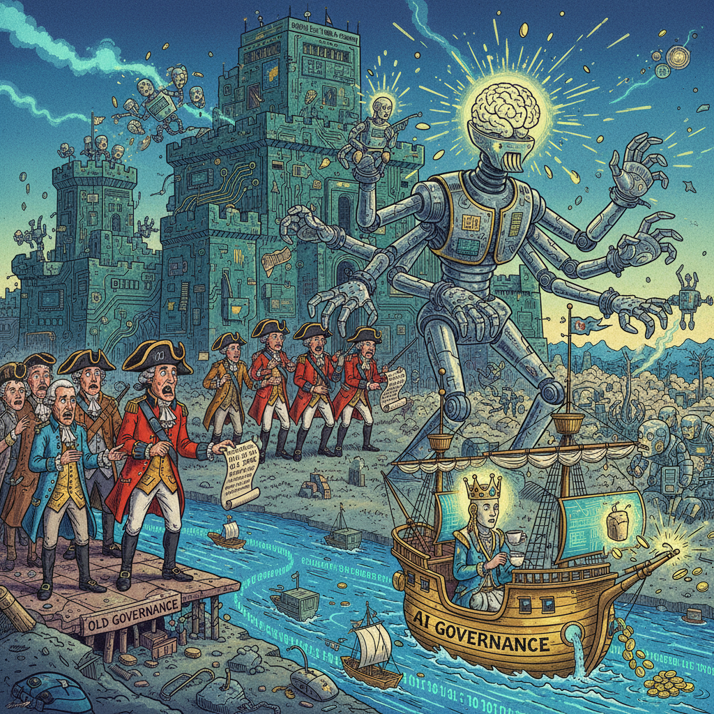 The Digital East India Company: When AI Governance Mimics Mercantilist Rule