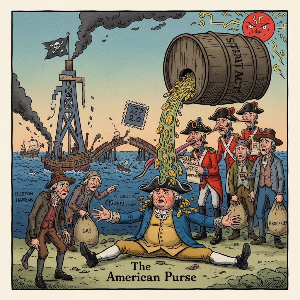 From Stamp Act to Strait Act: The Unbearable Weight of Imperial Policy on the American Purse