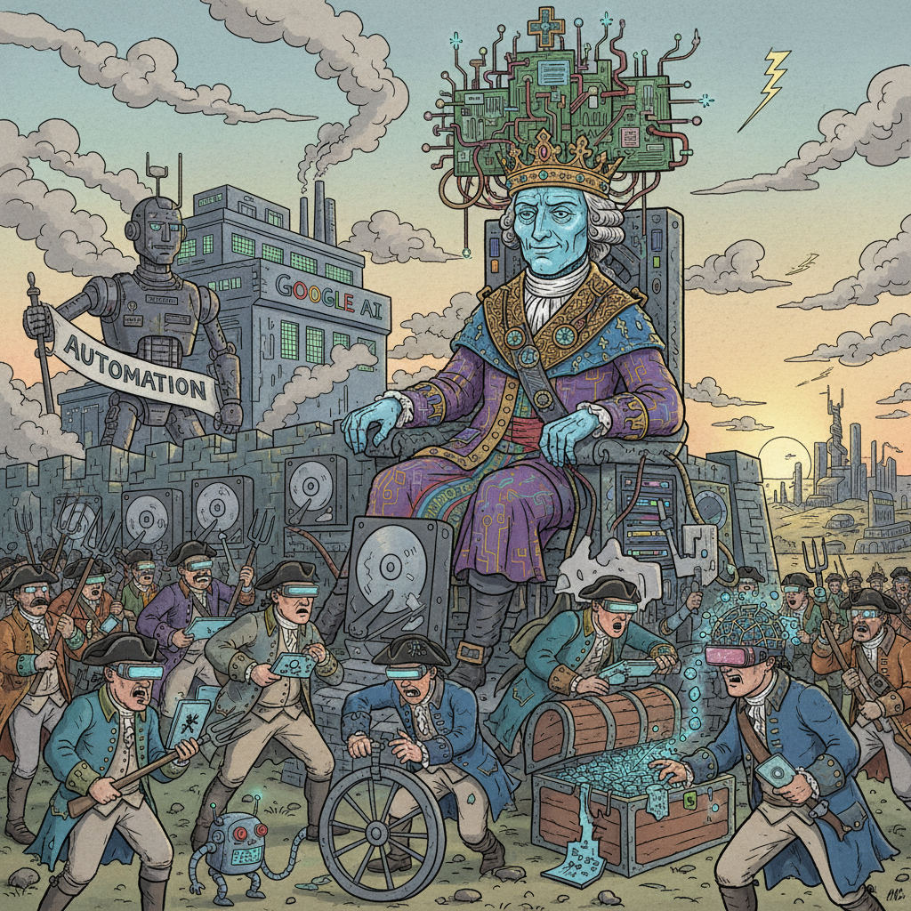 The Digital Crown: How AI's New Aristocracy Fuels a Familiar Rebellion