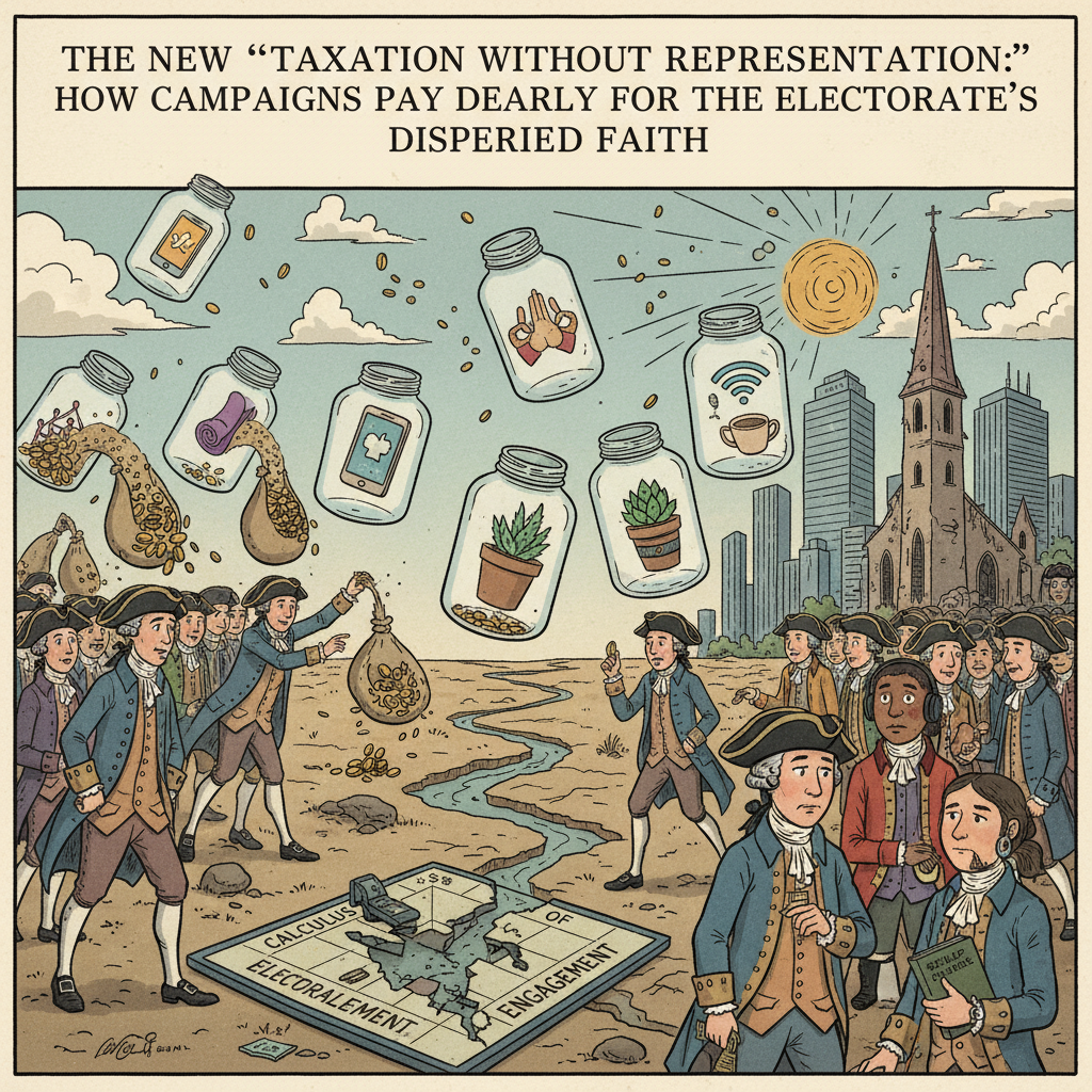 The New 'Taxation Without Representation': How Campaigns Pay Dearly for the Electorate's Dispersed Faith