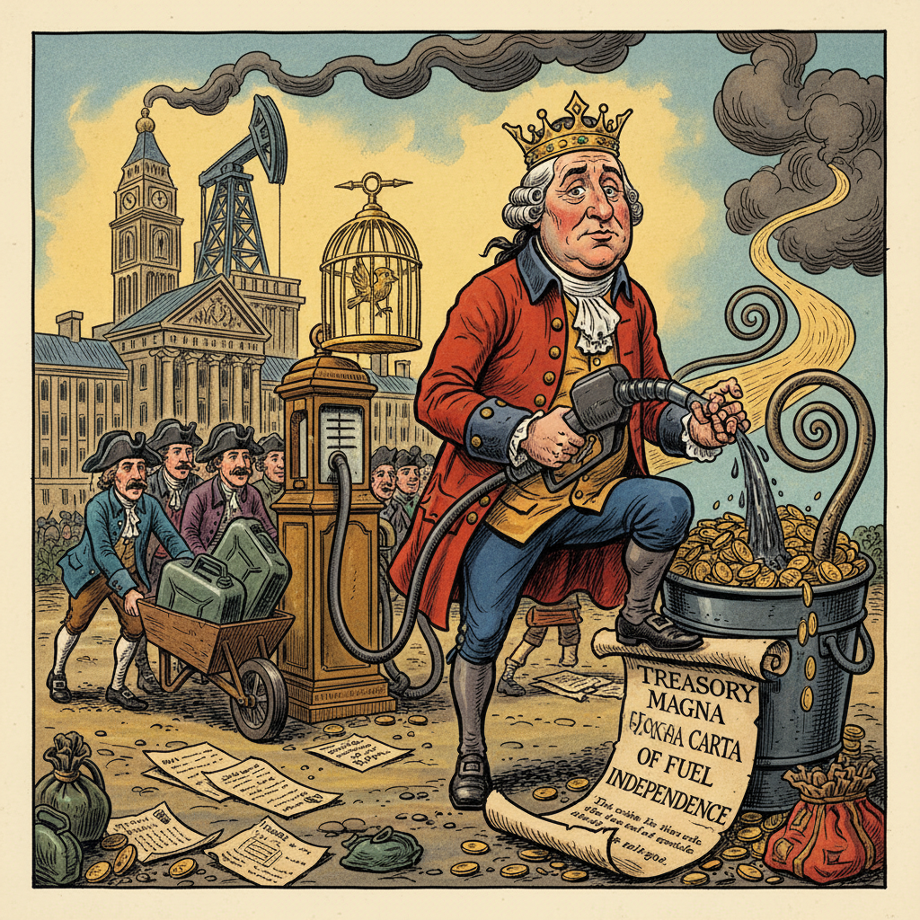 From Parliament to Pump: The Unseen Tax on Liberty's Pursuit