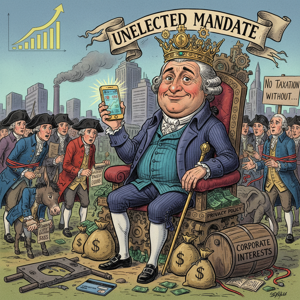 The Corporate Crown: When Unelected Mandates Become the New Governing Principle