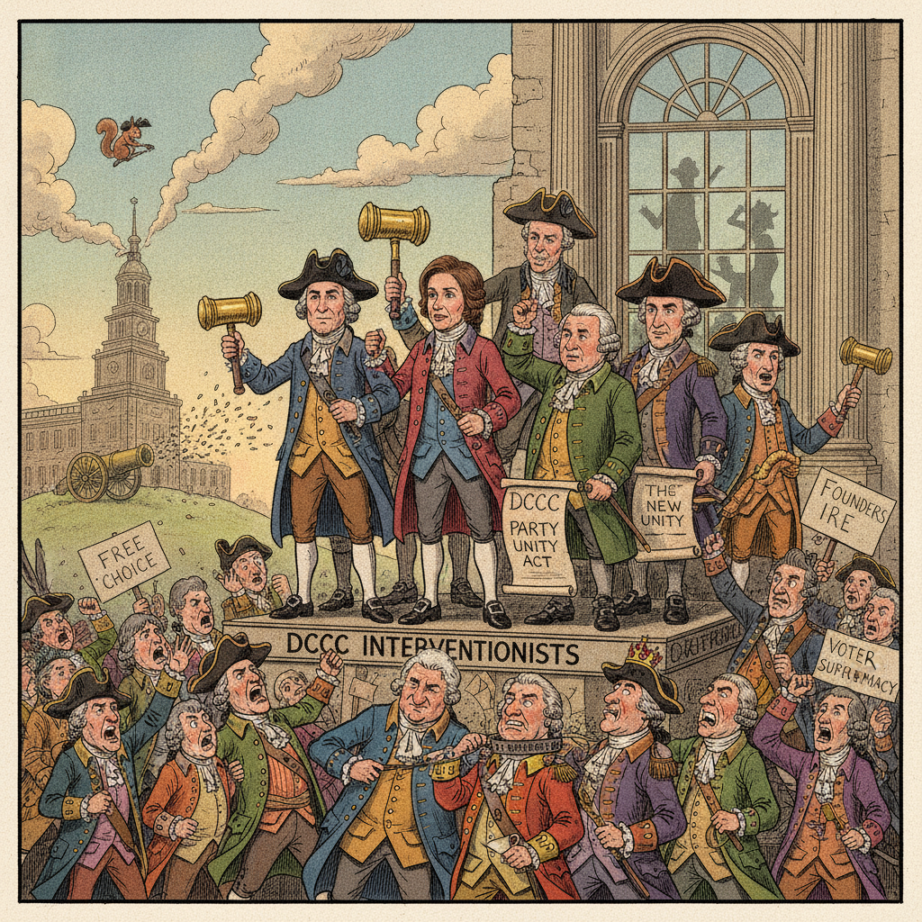 The Crown's New Decree: DCCC Interventions Recall Founders' Ire