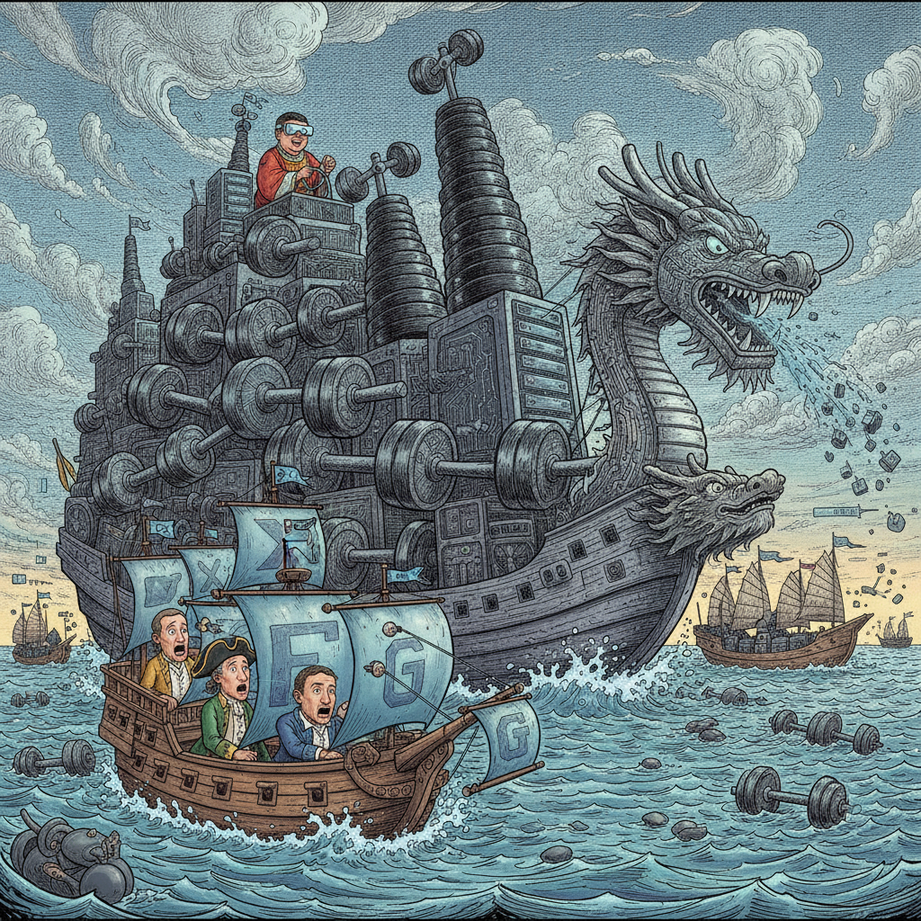 The New Navigation Acts: China's Open-Weight Armada Threatens American Digital Commerce